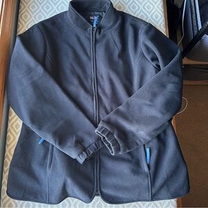 Activheat Unisex Heated Black Fleece Jacket.​